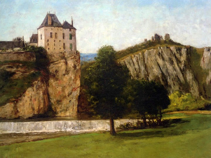 Gustave Courbet Le Chateau de Thoraise